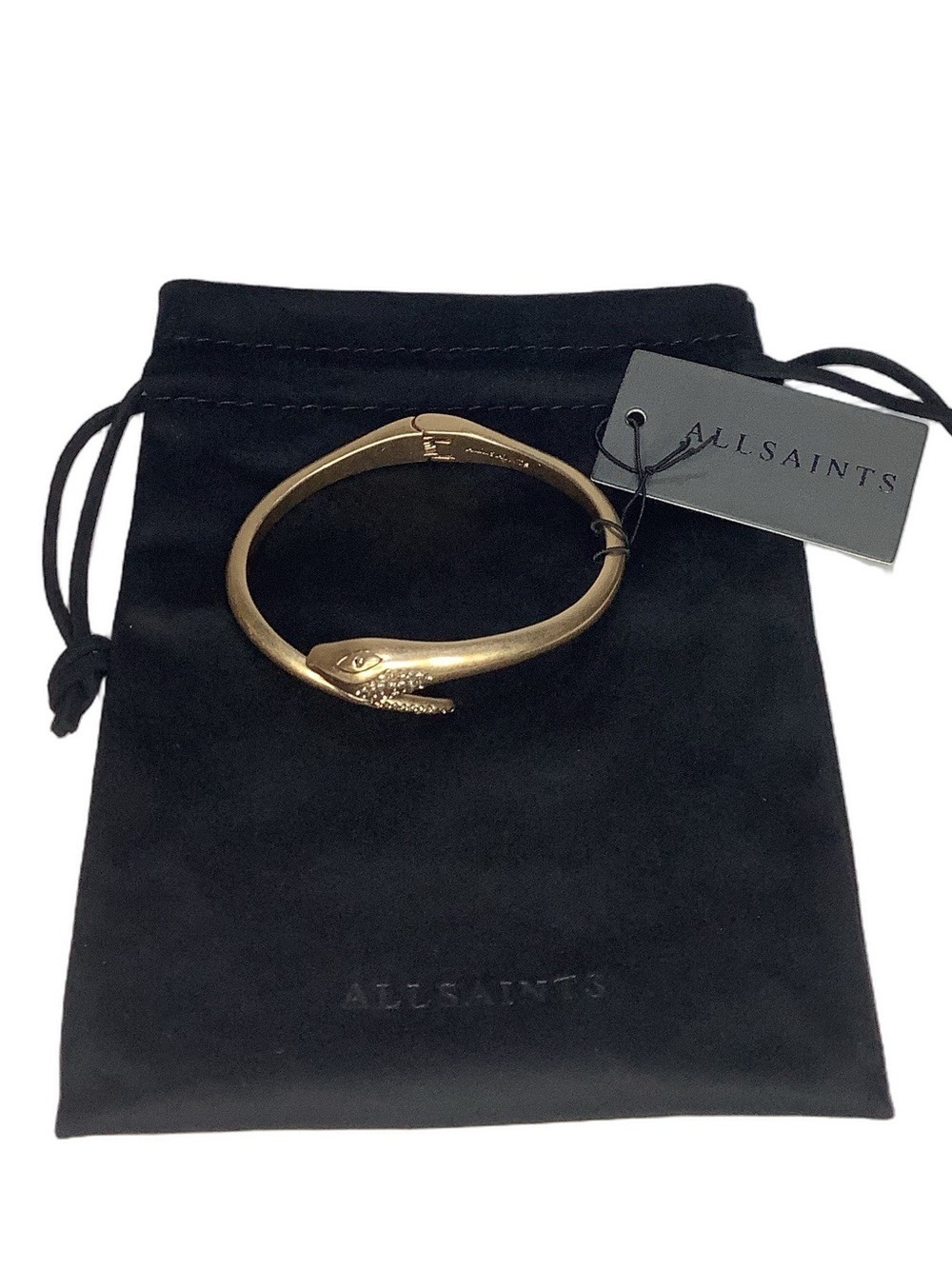 All Saints Sofia Serpent Snake Cuff Bracelet New - Picture 5 of 5